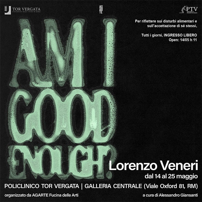 Am i good enough? | Installazione pittorica di Lorenzo Veneri